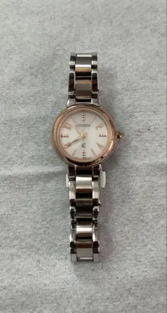 ちゃこ様専用　CITIZEN シルバー ローズゴールド 時計　クロスシ訳あり