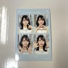 ＝LOVE 佐々木舞香 4カットフォトカード