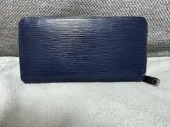 ルイヴィトン【最高級美品】エピ アンディゴブルー ジッピーウォレット メンズ