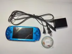 PSP-3000VB バイブラント・ブルー ACアダプター おまけ付き