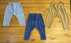 H&M パンツ　ボトムス　3枚セット　サイズ74 〜80