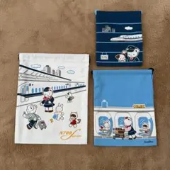 familiar×JR東海パッセンジャーズ　レッスンバッグ　タオルセット familiar×JR東海パッセンジャーズ レッスンバッグ タオルセット