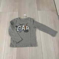 ☆新品未使用☆GAP 恐竜コットンロングTシャツ 110 5years