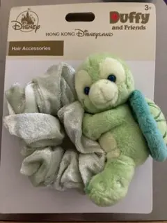 香港ディズニーランド限定　オルメル　ぬいぐるみシュシュ　ヘアゴム　香港ディズニー