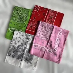 90s バンダナ 4枚セット