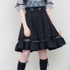 ディアマイラブ レース切替ガーターデザインスカート