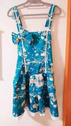 ず*だ様 angelic pretty misty sky スカート サックス - メルカリ