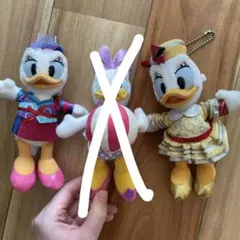 東京ディズニーリゾート　ぬいぐるみバッジ　デイジー