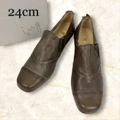 ing イング パンプス ローファー 日本製 24