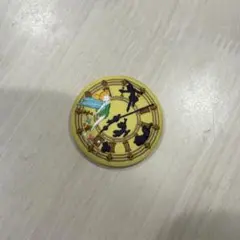 ティンカーベル　ピーターパン　刺繍缶バッジ