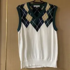【手洗い可】Christian Dior ニットベスト