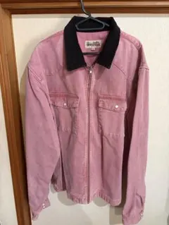 stussy work gear ピンク　ブルゾンのサムネイル