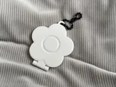 MARY QUANT キーホルダー ガチャ ミラー ストラップ 白