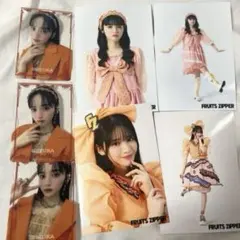 FRUITSZIPPER 鎮西寿々歌 生写真 クリアトレカ