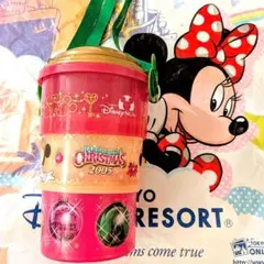 ディズニーシー　2005年ハーバーサイドクリスマス　ポップコーンバケツストラップ