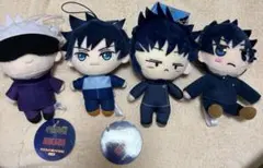 呪術廻戦　五条悟　伏黒恵　ぬいぐるみ　ラウンドワン　セガラッキーくじ　ゆる顔