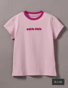 Calvin Klein ピンク Tシャツ 半袖 定価9900円