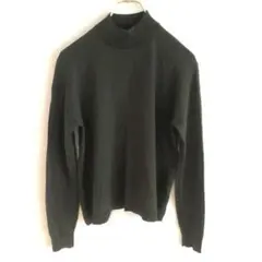 ✨毛100%・訳あり✨ ユニクロ M ニット 秋冬 シンプル カジュアル 無地