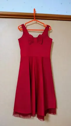 美品☆NEXT　キッズ　赤のリボンドレス