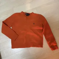Polo by Ralph Lauren オレンジ セーター Lサイズ