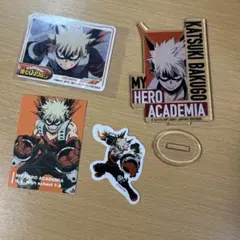 僕のヒーローアカデミア 爆豪勝己 4点セット