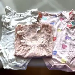 ベビー服3点セット　6-12M