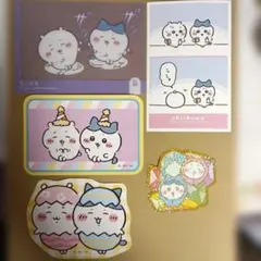 ちいかわ デコステッカー カード まとめ売り ちいハチ