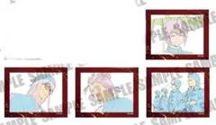 銀魂 吉原大炎上 入場特典 ステッカー弍 4枚　新撰組　桂　神威　近藤