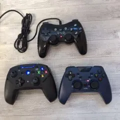 有線&ワイヤレスコントローラー・3個セット Switch Switchライト用★