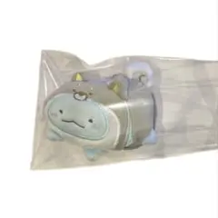 すみっコぐらし　「こいぬといぬごっこ」モフモフダイカットコインケース　とかげ