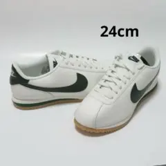 24cm 白 緑 ガム ナイキ ウィメンズ コルテッツ