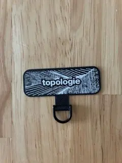 Topologie フォンストラップ用 フォンタブ ブラック