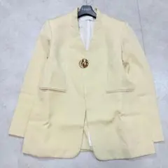 美品✨24SS✨ADAM ET ROPÉ FEMME ドスキンシェイプジャケットのサムネイル