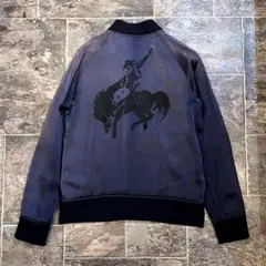 d*7様 【00s/archive】pledgeカウボーイ刺繍スカルレーヨンジャのサムネイル