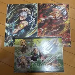 鬼滅の刃　全集中展　煉獄杏寿郎　宇髄天元　クリアファイル3枚セット