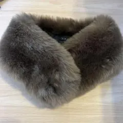 KBF ブラウン フェイクファー ティペット