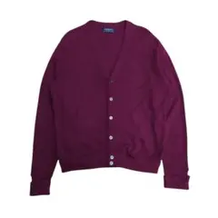 ヴァンヒューゼン 90s USA製 アクリル カーディガン カートコバーン 古着