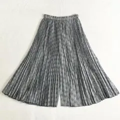 ISHIKAWA-LABO イシカワラボ　ワイドプリーツパンツ　総柄　LL