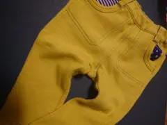 80cm⭐️mother.gooseイエロー系 長ズボン