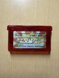 【動作確認済み】ポケットモンスター ルビー GBAソフト