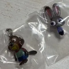 ズートピア2 ジュディ ニブルズ めじるしアクセサリー 2種セット