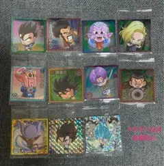 ドラゴンボール 超戦士シール　ウエハース超　融合と合体の超越者　11種