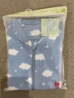 【新品】UNIQLOユニクロストレッチマイクロフリースオールインワンサイズ60