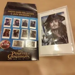 コミコン限定　パイレーツオブカリビアンフォトカードコレクション　ジョニーデップ