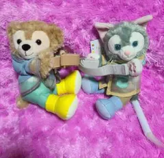 レイニーデイズ ダッフィージェラトーニぬいぐるみカーテンホルダー♡