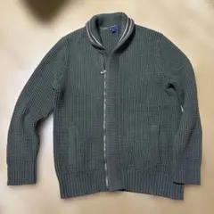 Gap カーキ ニットカーディガン Lサイズ