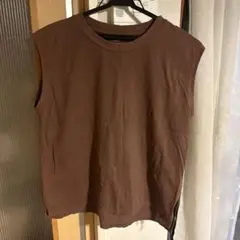 PAGEBOY ブラウン カットソー