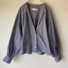 atelier du savon C/タイプライターギンガム チェック 白 黒のサムネイル