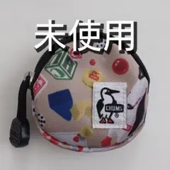 【未使用】チャムス リサイクルラウンドコインケース Toys柄