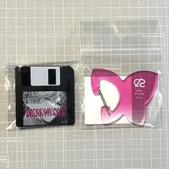 ブレマイ　アクリルカラビナ　フロッピーディスク風キーホルダー　綾戸恋